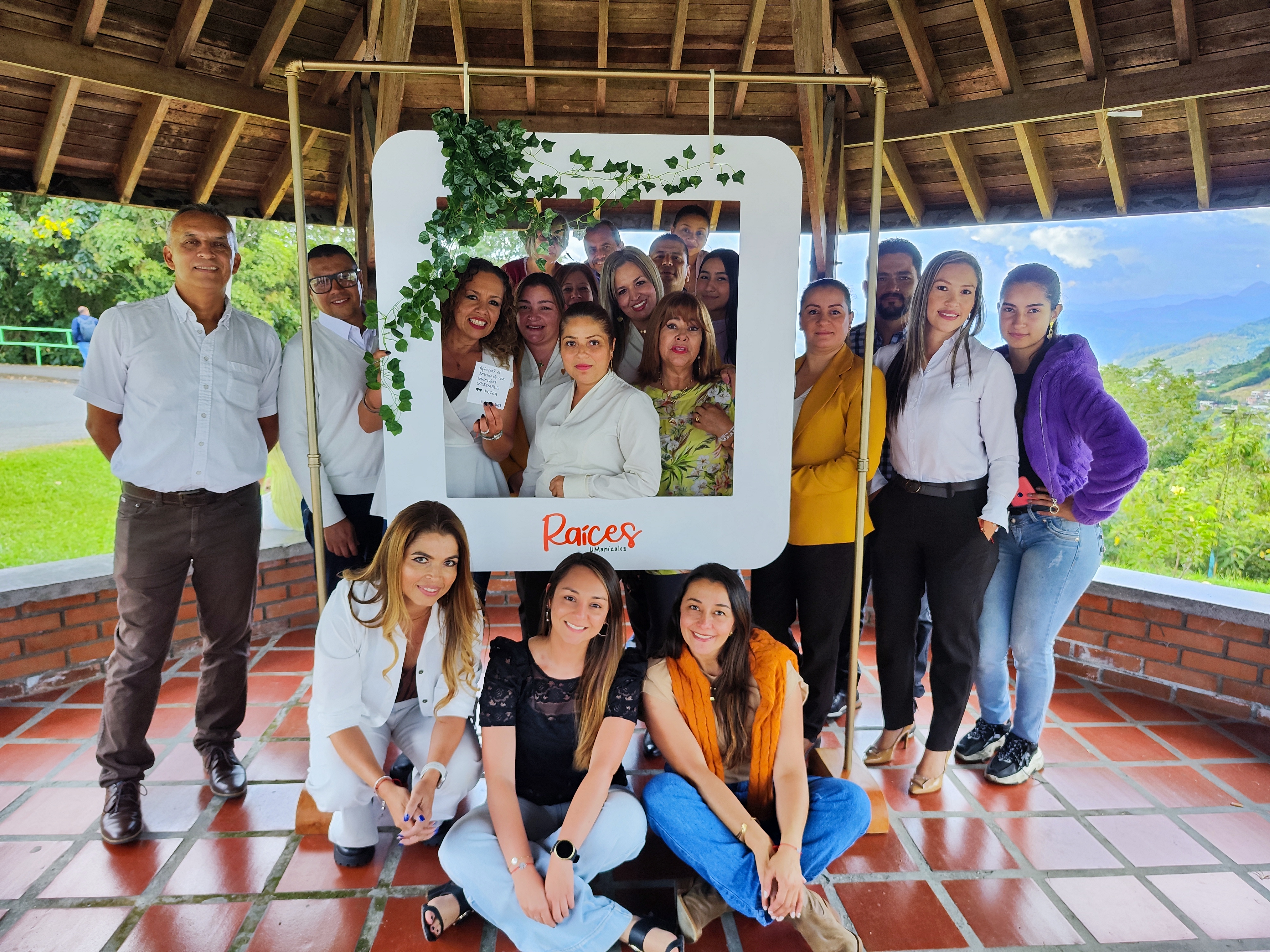personas en actividad