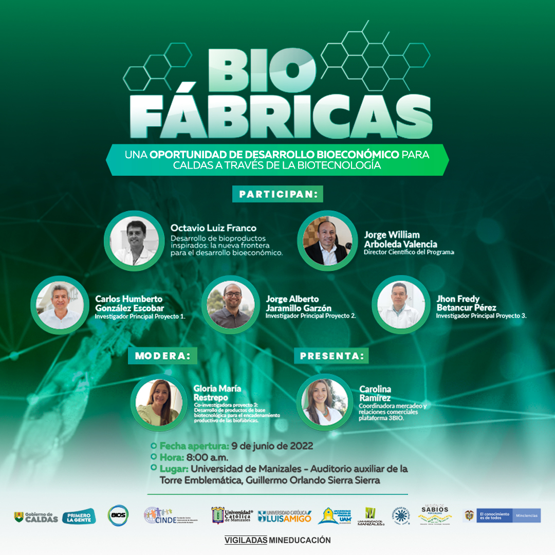 Biofábricas: una oportunidad de desarrollo bioeconómico para el departamento a través de la biotecnología