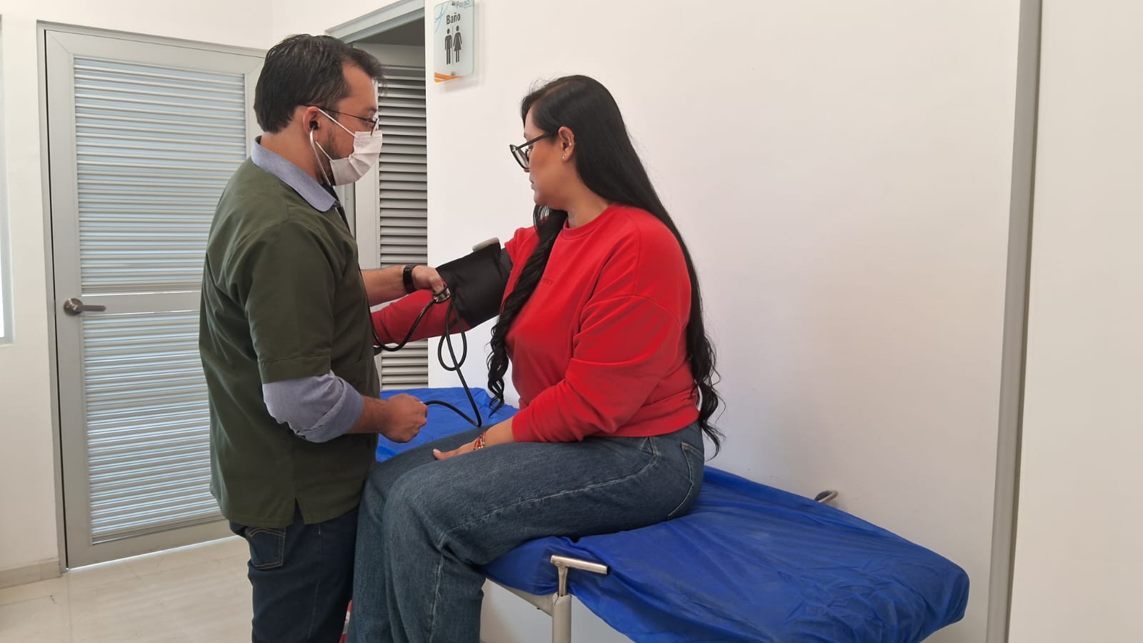 Paciente en consulta