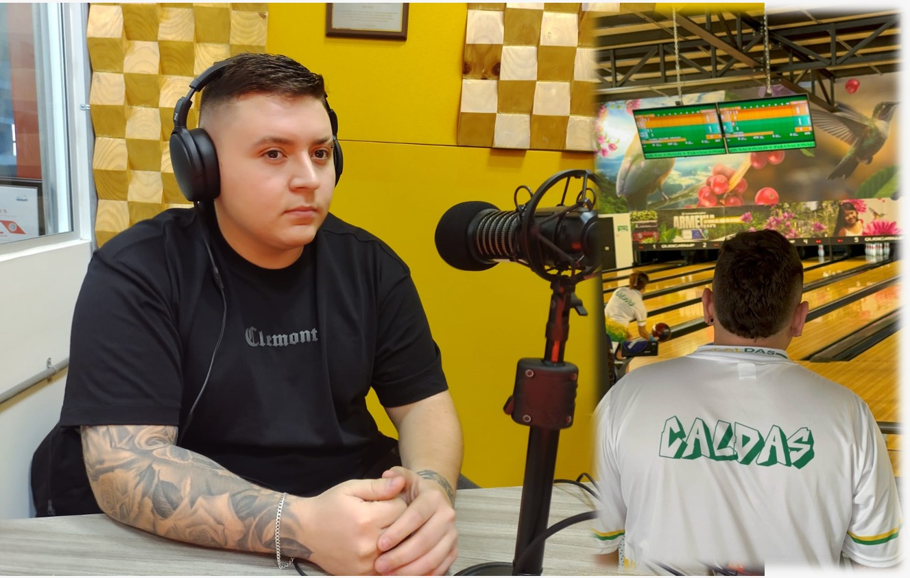 Jacobo Sosa Jaramillo, estudiante y campeón de bolos