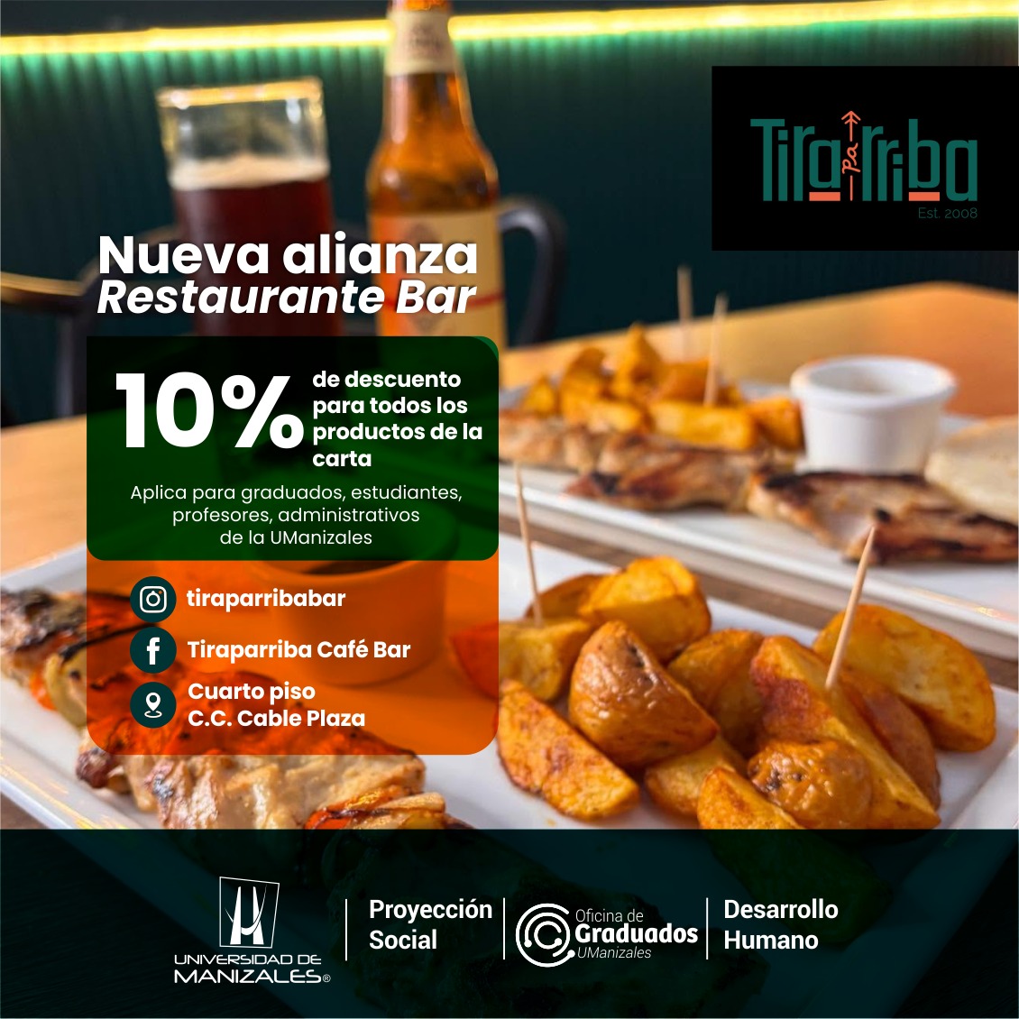 Tiraparriba: restaurante bar: