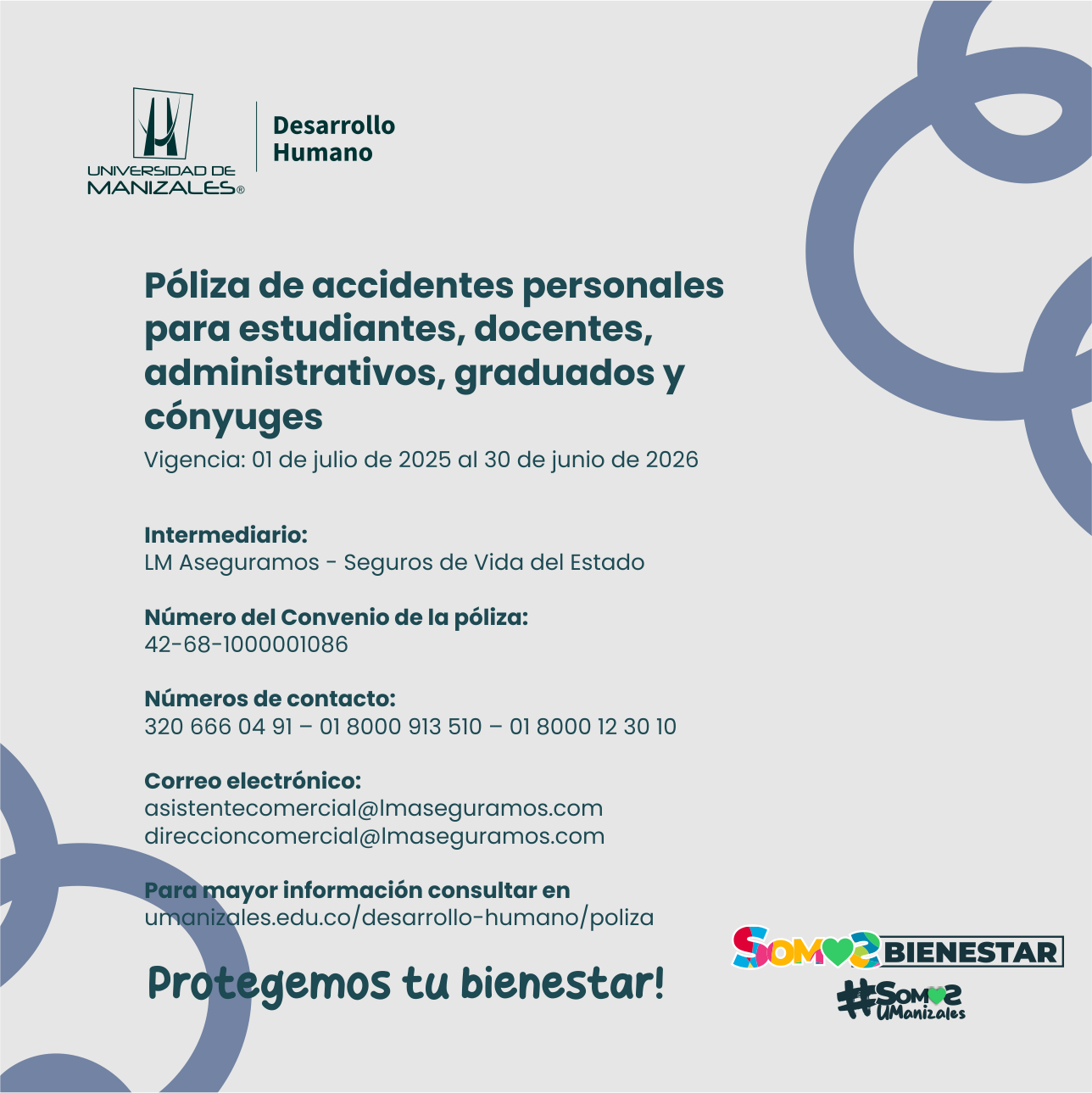 Información póliza de accidentes