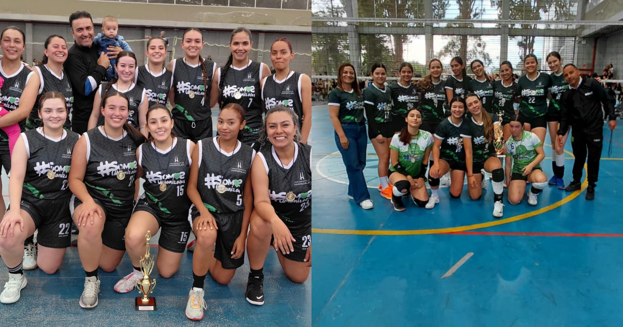 Equipos UManizales campeones