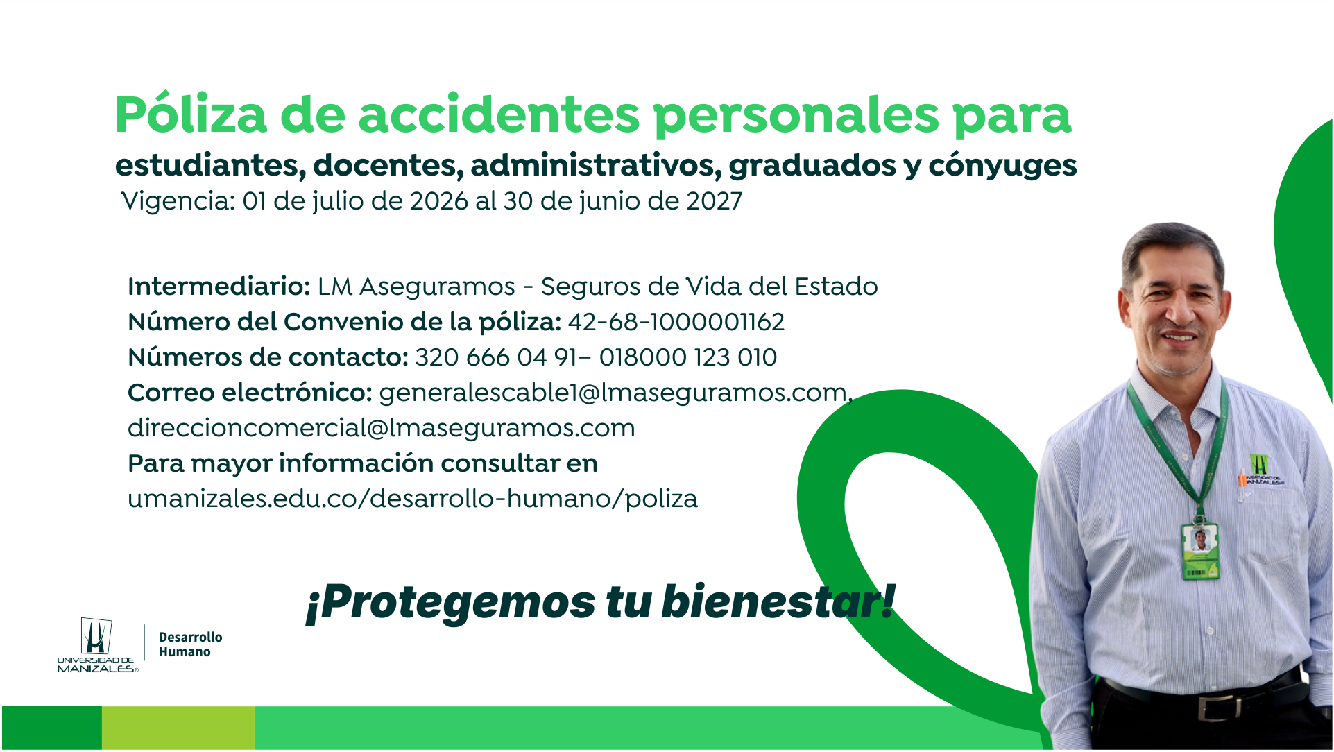 Información general póliza de accidentes